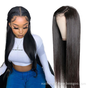 HF factory cheap price full lace wigs 100% virgin human hair vendor wholesale 150% density full lace human hair wig